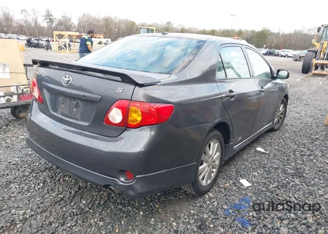 2010 Toyota Corolla S из США, поврежденный, VIN 2T1BU4EE5AC534577